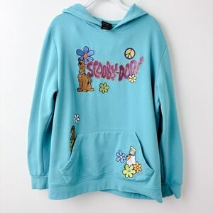 Scooby-Doo Friends Embroidered Pullover Hoodie Sweatshirt L Box Lunch Exclusive